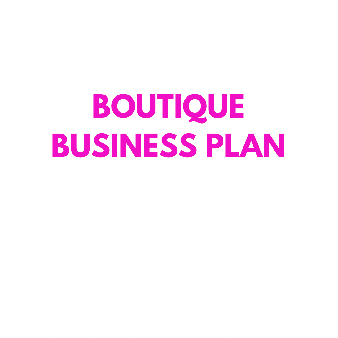 Boutique Business Plan