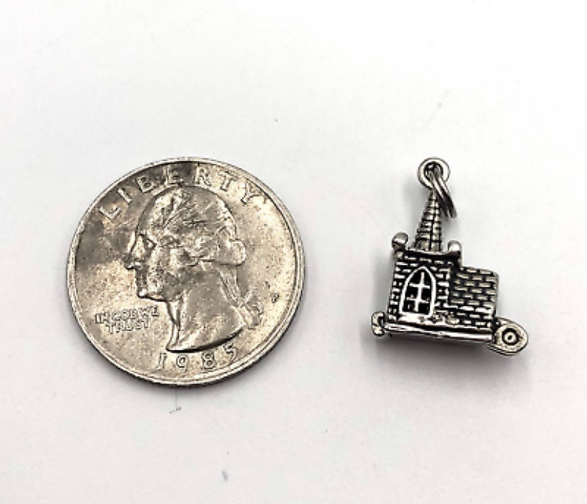 3D Movable Church Charm