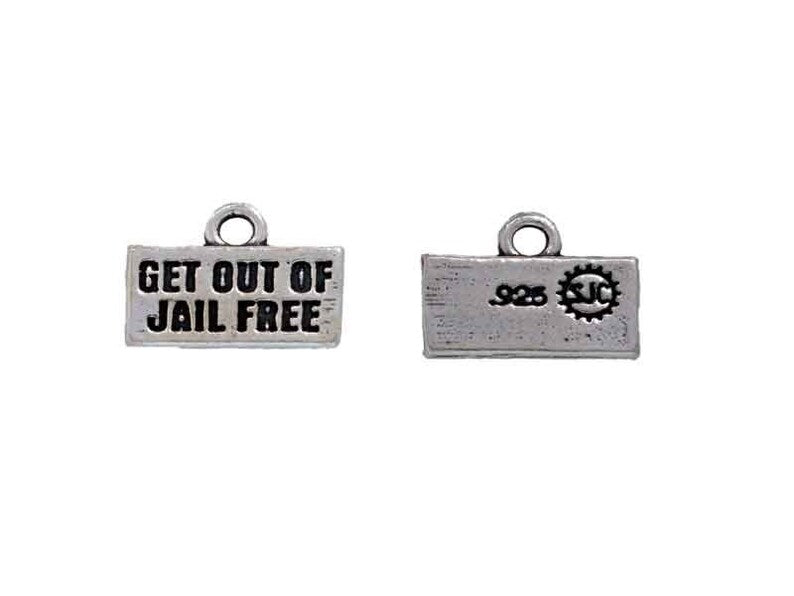 Get Out of Jail Free Charm