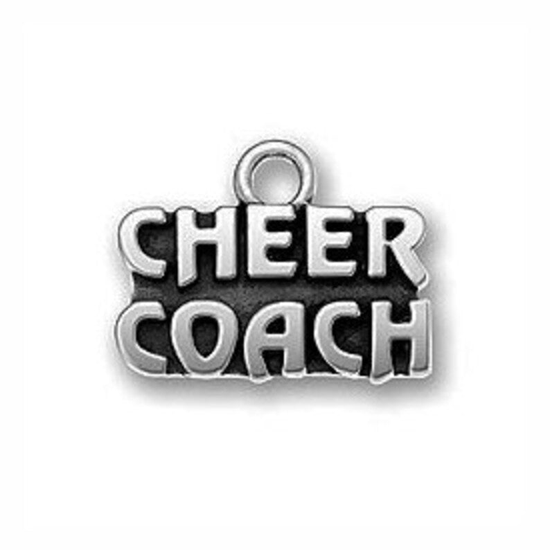 Cheer Coach Charm