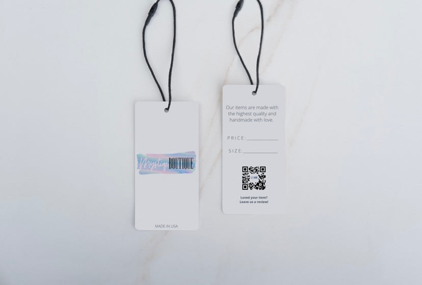 Branding Label Tag Mockup