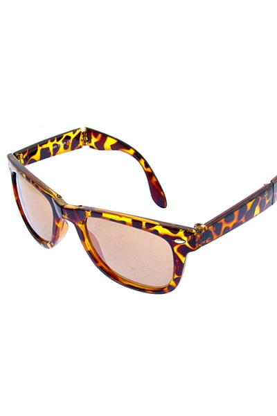 Gafas de sol con cuernos plegables para mujer