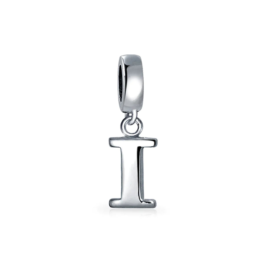 Letter Dangle Bead Charm