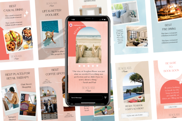 Airbnb Canva Instagram Story Templates