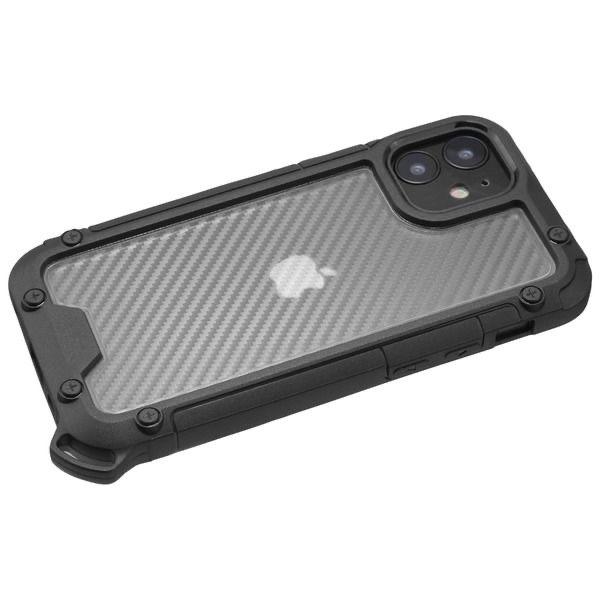 Apple IPhone 12 Mini Carbon Fiber Texture Hybrid Case