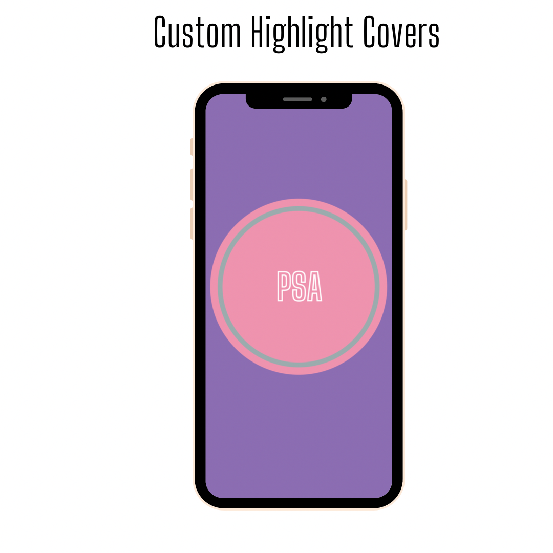 Custom Instagram Highlight Covers