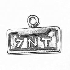 7NT Vanity Plate Text Charm