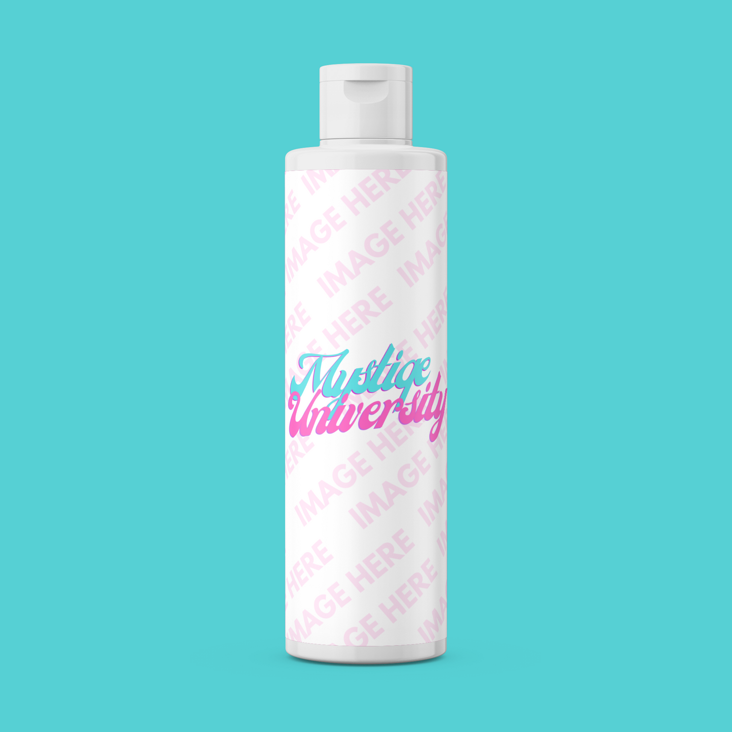 Plastic Cosmetic Bottle Mockup