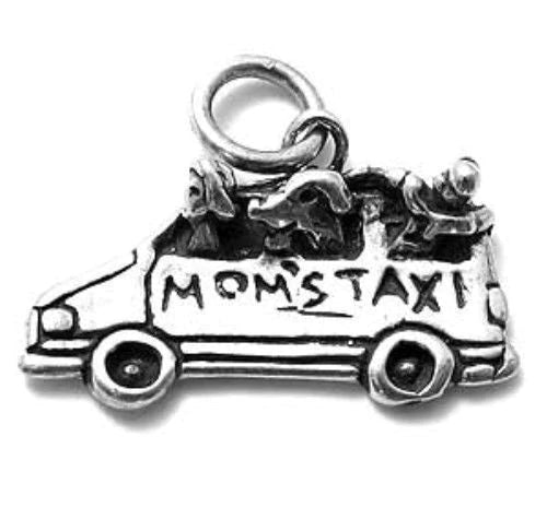 "Mom's Taxi" Car Charm