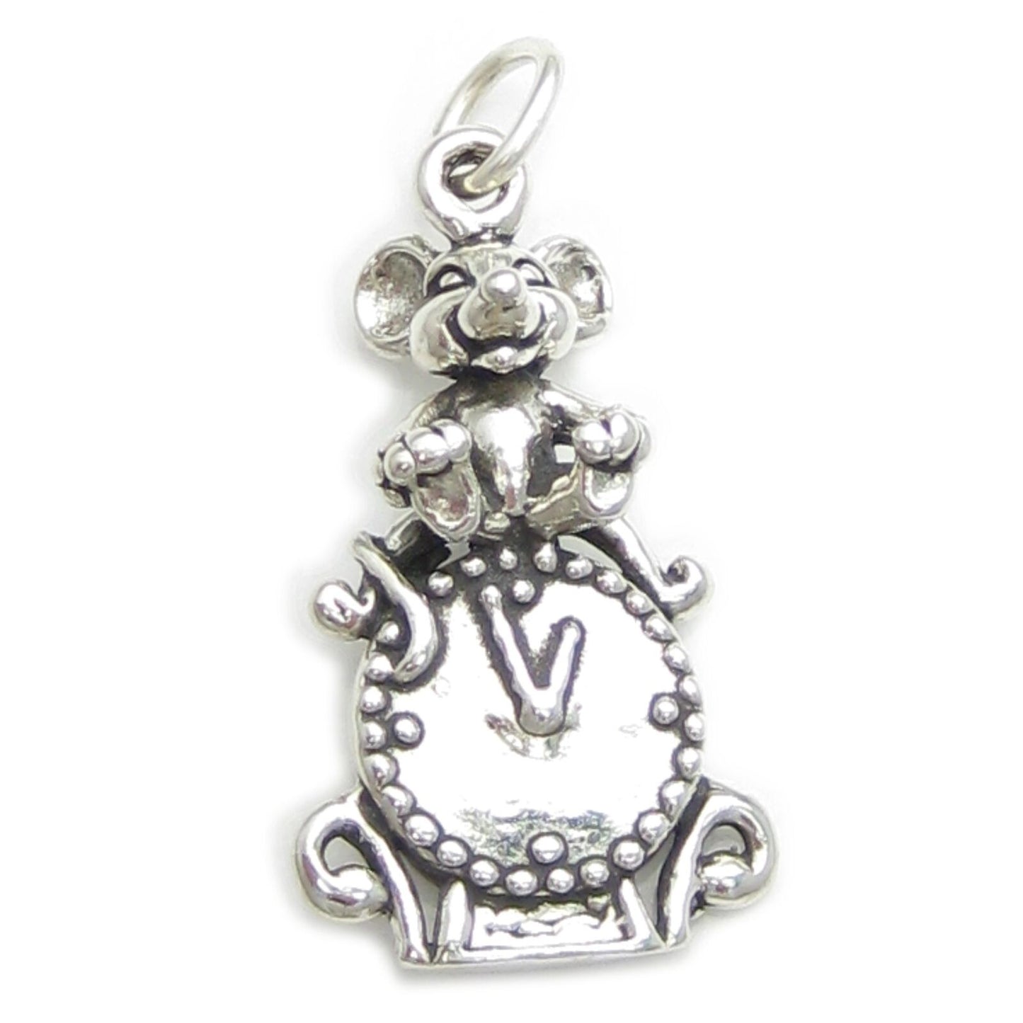 Hickory Dickory Dock Charm