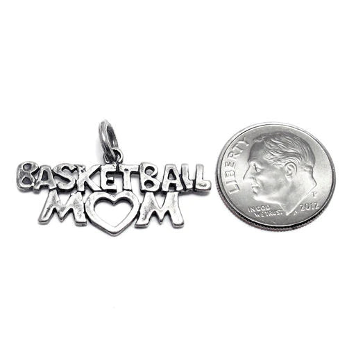 "Basketball Mom" Charm