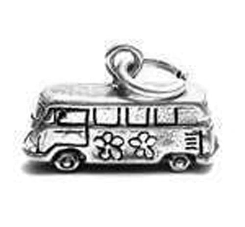 3D Hippie VW Bus Charm