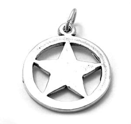 Texas Ranger Badge Charm