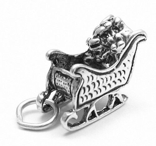 Santa's Sleigh Charm