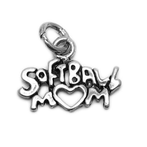 "Softball Mom" Charm