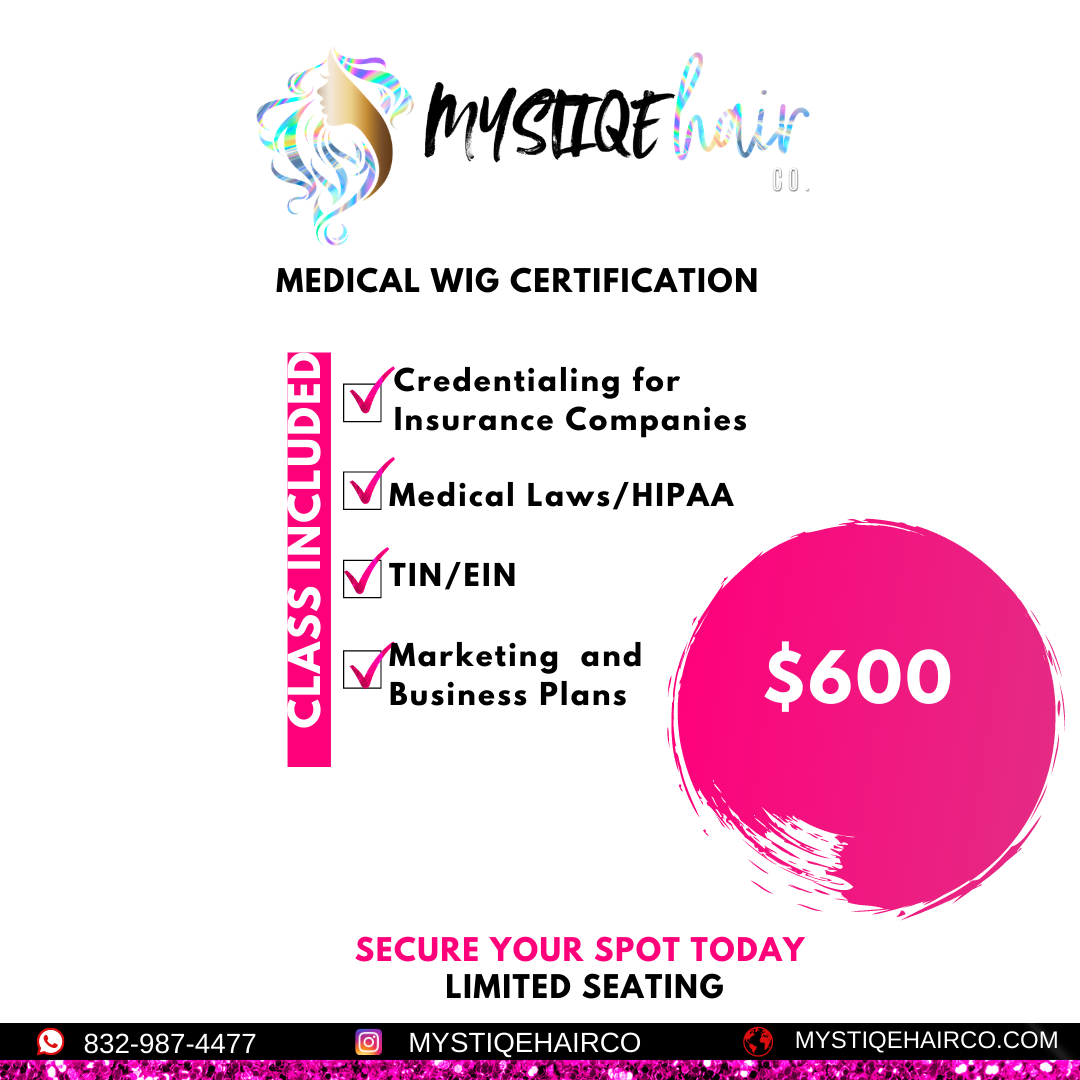 Medical Wig Certification/ Billing & Coding